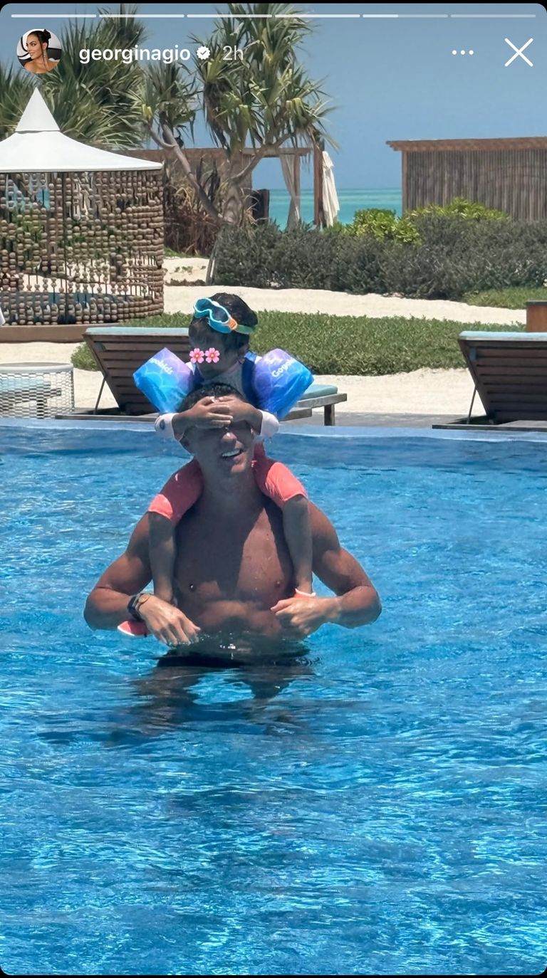 رونالدو وجورجينا 