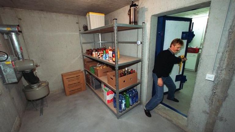 صورة تخيلية لانفجار نووي