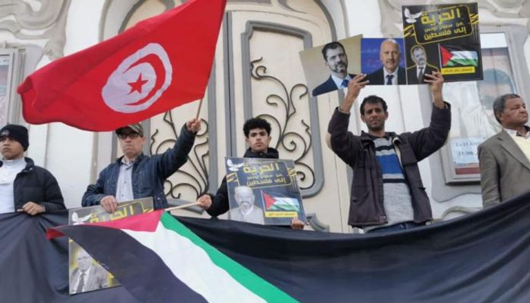 وقفة احتجاجية دعت لها جبهة الخلاص الإخوانية
