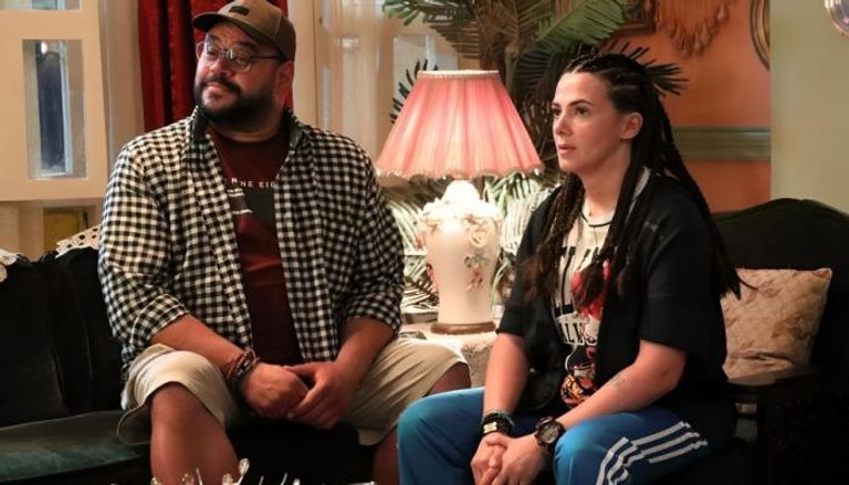 رامي رضوان ودنيا سمير غانم 