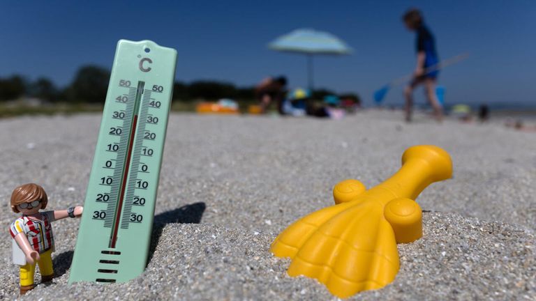 موجة حر في أوروبا