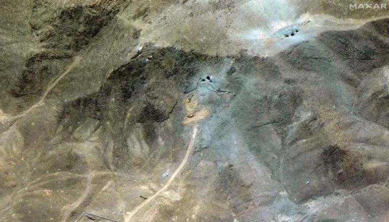 صورة تظهر نشاطا حول منشأة فوردو النووية