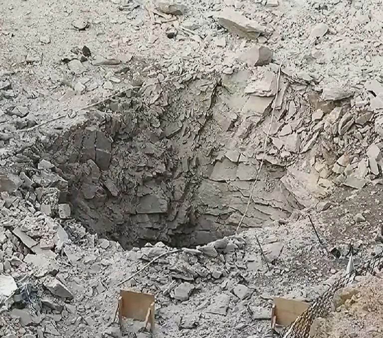 صورة تظهر نشاطا حول منشأة فوردو النووية