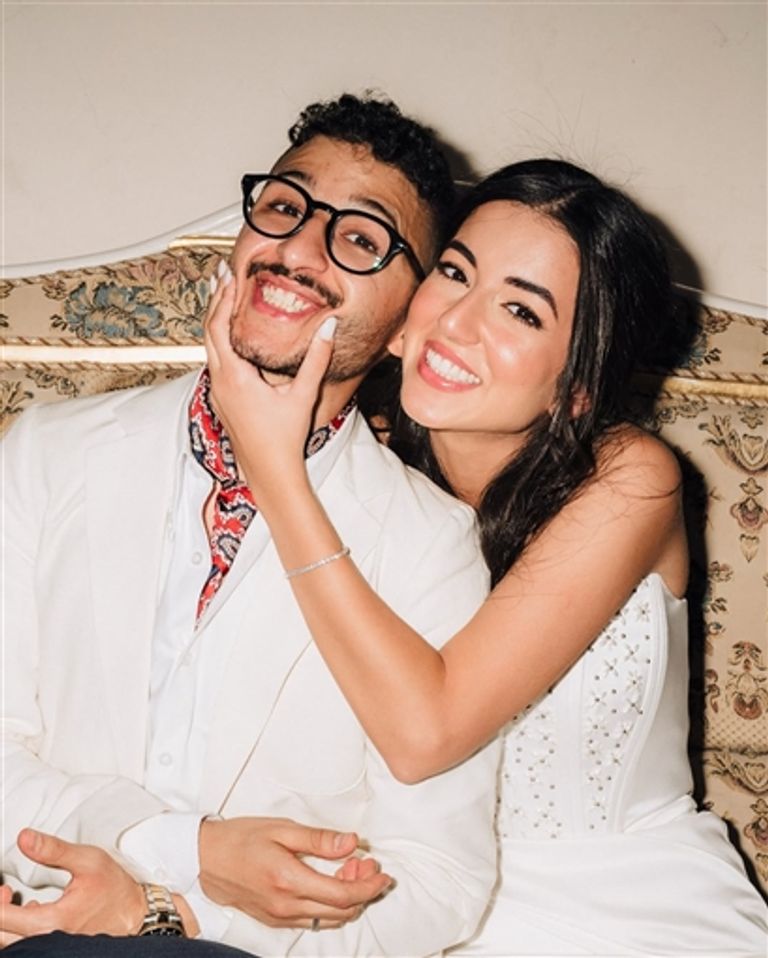 خطوبة ملك دهشان ومروان المسلماني