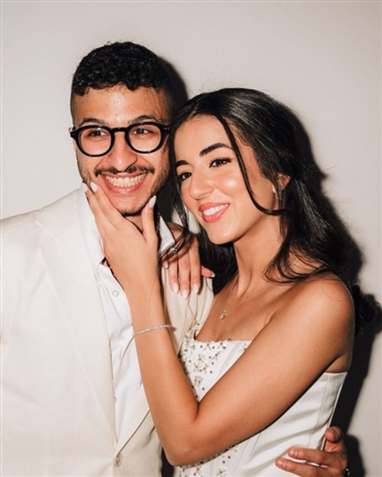 خطوبة ملك دهشان ومروان المسلماني