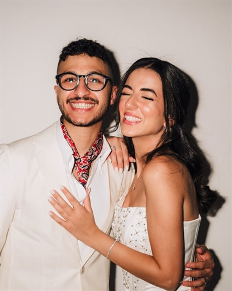 خطوبة ملك دهشان ومروان المسلماني