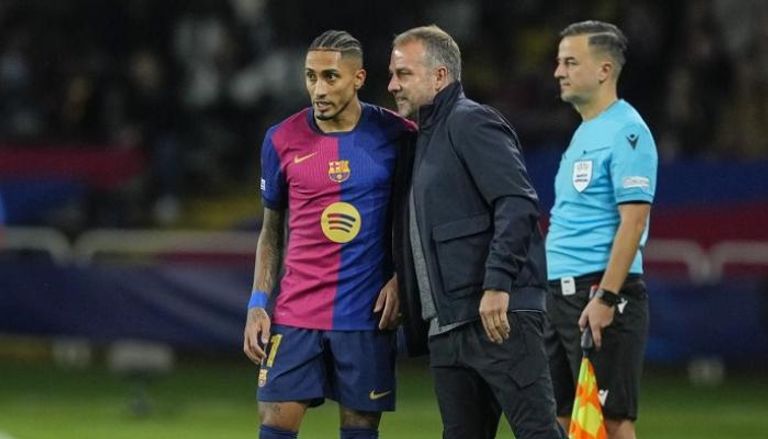 هانز فليك مدرب برشلونة