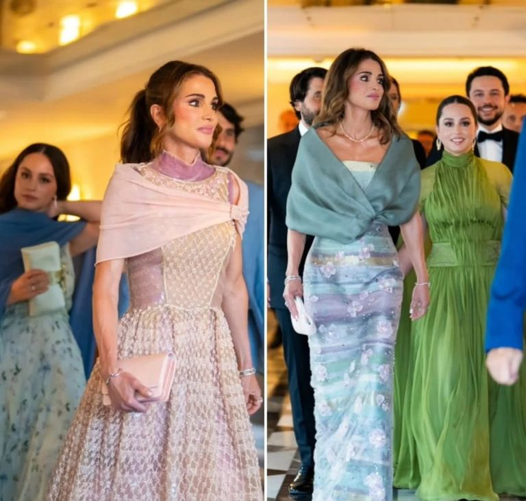 العائلة الهاشمية في زفاف جيف بيزوس