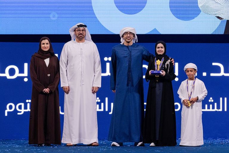 تكريم أبطال الدورة الـ9 من تحدي القراءة العربي على مستوى الإمارات