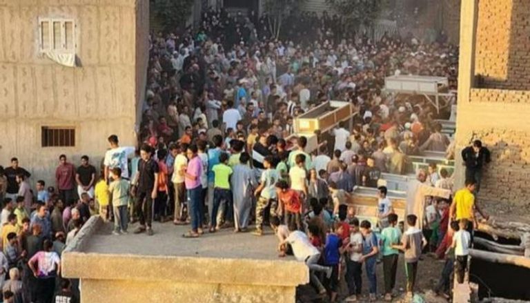 جنازة فتيات المنوفية