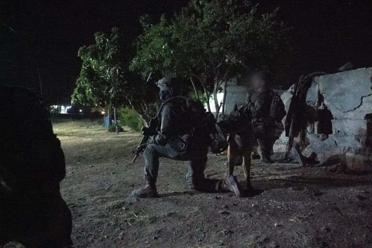 عناصر من الجيش الإسرائيلي في جنوب سوريا