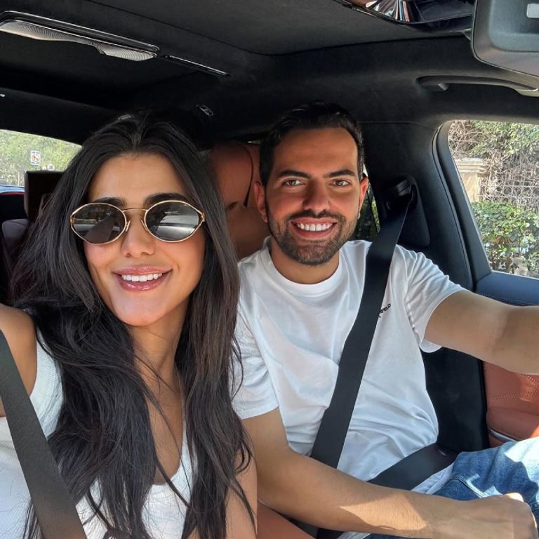 ريم سامي تحتفل بعيد ميلاد زوجها محمد المغازي