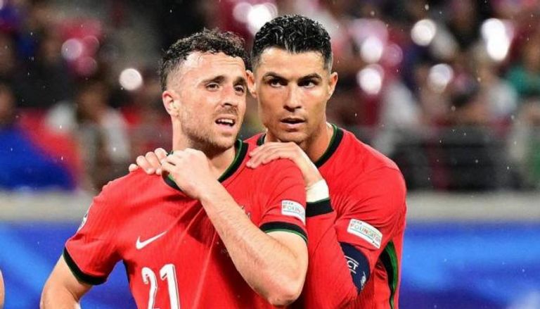 رونالدو وجوتا في منتخب البرتغال