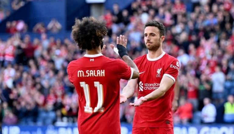 محمد صلاح وديوغو جوتا