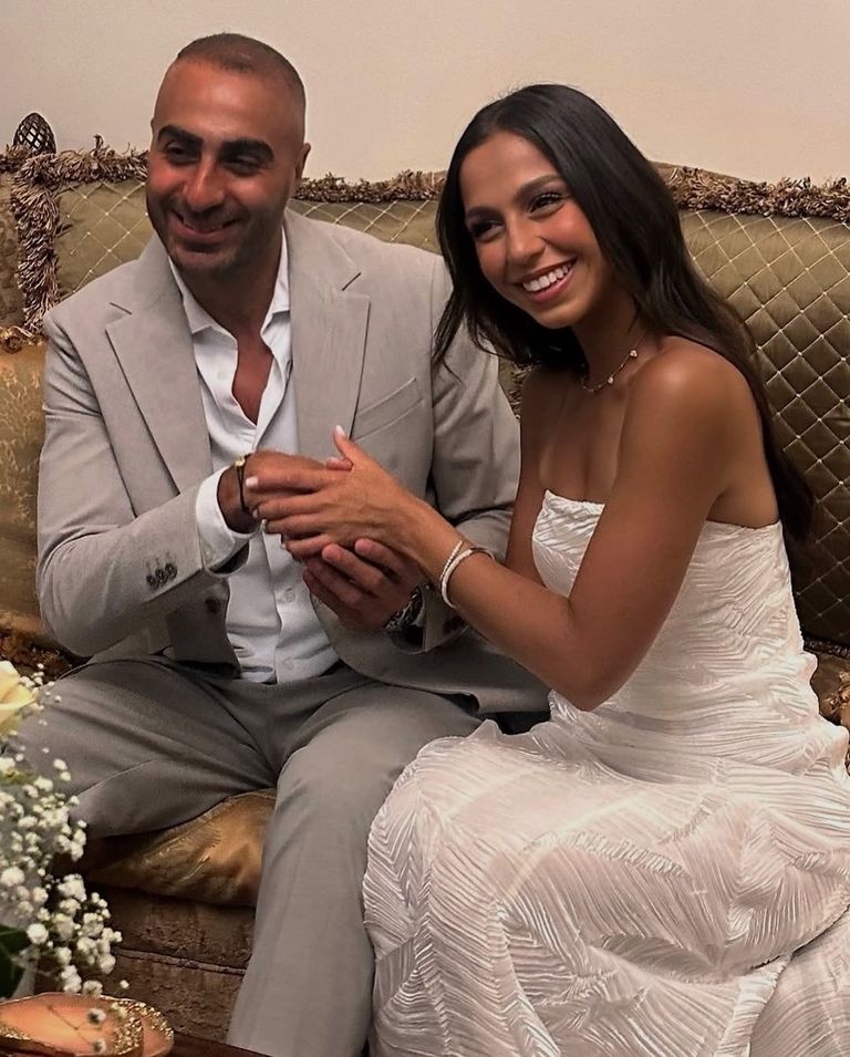 ريم وعمر في الخطوبة