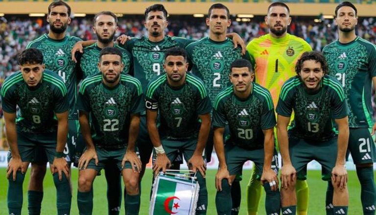 لاعبو منتخب الجزائر