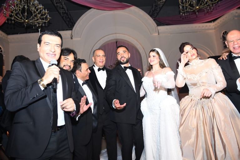 زفاف ابنة محمد فؤاد 