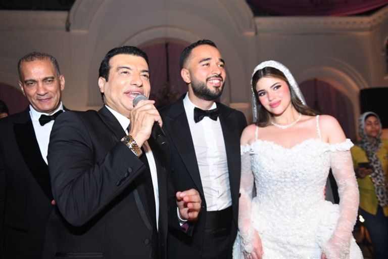 زفاف ابنة محمد فؤاد 