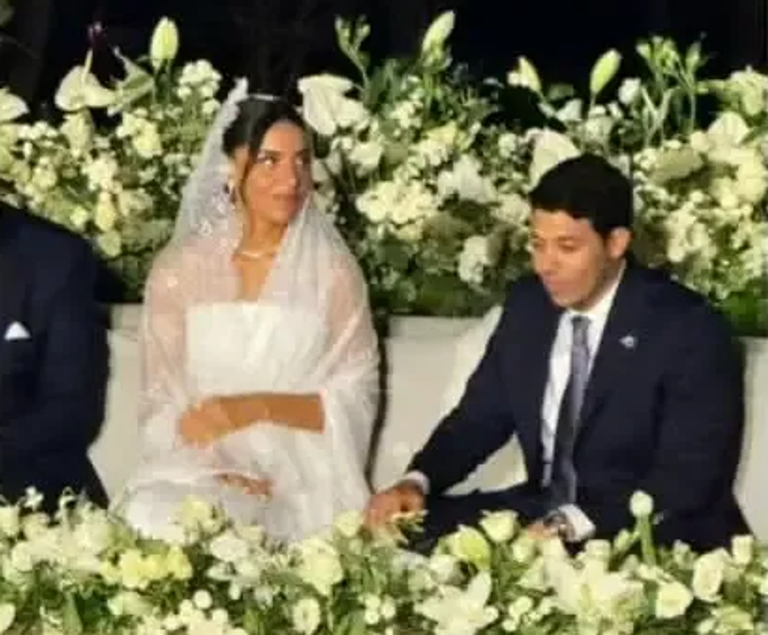 حفل زفاف حفيد عادل إمام