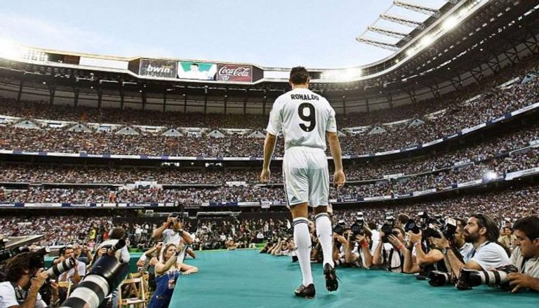 استقبال تاريخي لكريستيانو رونالدو في ريال مدريد