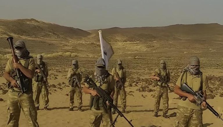 لقطة من الفيديو المنسوب لحركة حسم الإخوانية