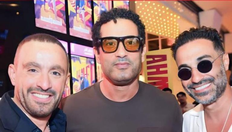السقا وأحمد فهمي وعمرو سعد
