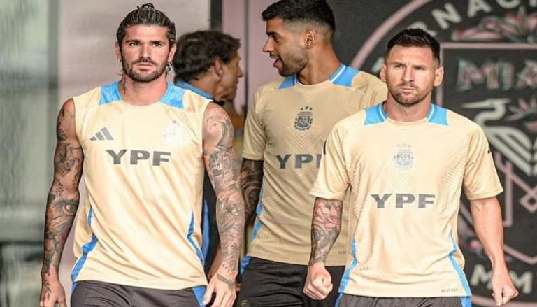 ليونيل ميسي ورودريغو دي بول