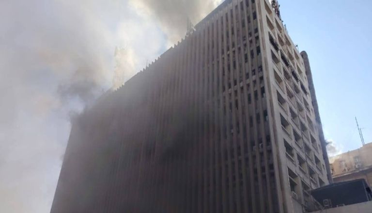 تشكيل لجنة هندسية لتقييم أضرار حريق سنترال رمسيس