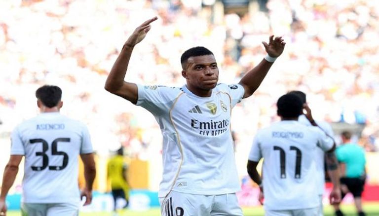 كيليان مبابي نجم ريال مدريد