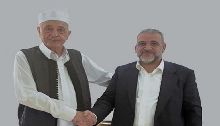خالد المشري وعقيلة صالح