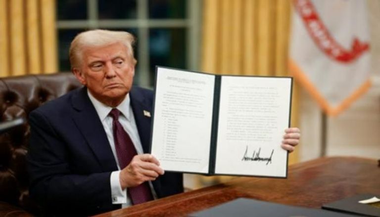 الرئيس الأمريكي دونالد ترامب