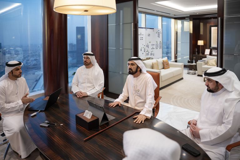 الشيخ محمد بن راشد آل مكتوم يطلق منظومة الأداء الحكومي الاستباقي