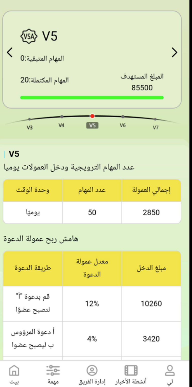 شعار منصة VSA