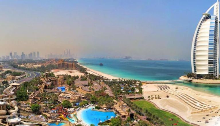حدائق دبي المائية في صيف 2025