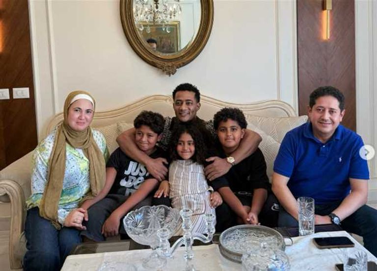 محمد رمضان ونجله