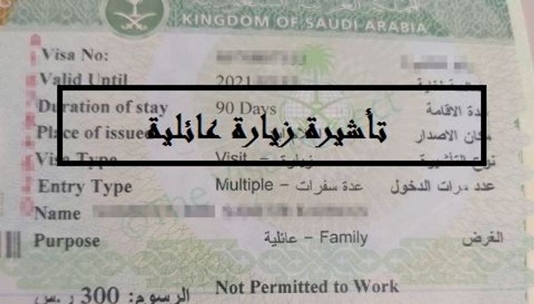 خطوات الاستعلام عن التأشيرة العائلية باستخدام رقم الجواز جواز السفر السعودي - أرشيفية