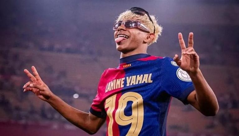 لامين يامال نجم برشلونة
