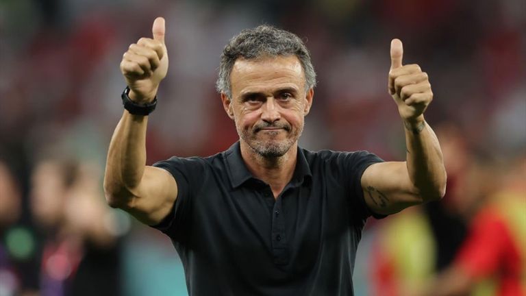 لويس إنريكي الموهبة المغربية إلياس حسني