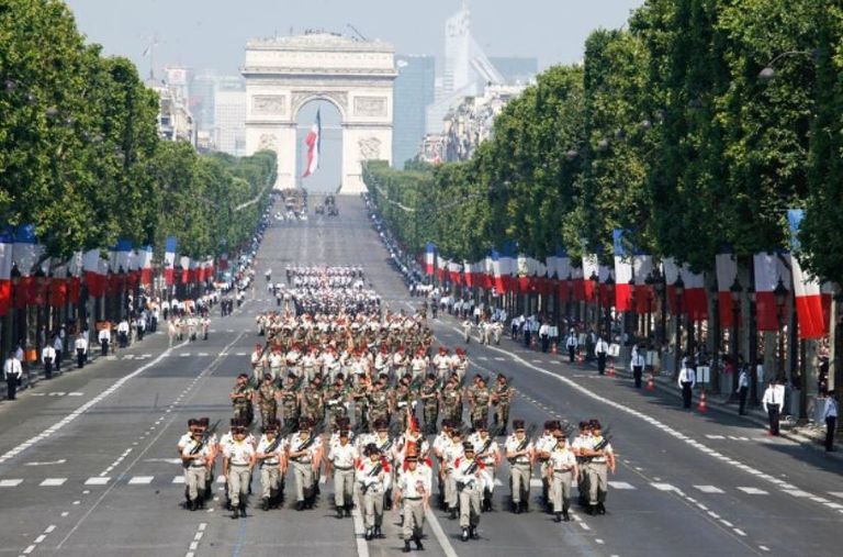 احتفالات 14 يوليو في فرنسا