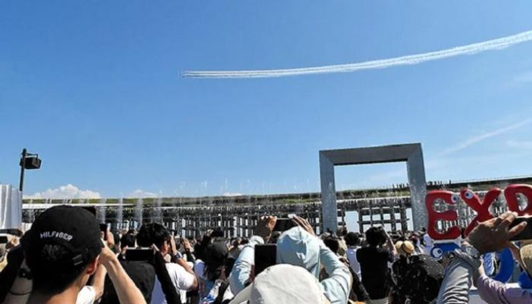 العرض الجوي الجديد في إكسبو