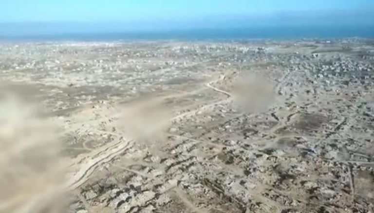 صورة نشرها الجيش الإسرائيلي للمحور