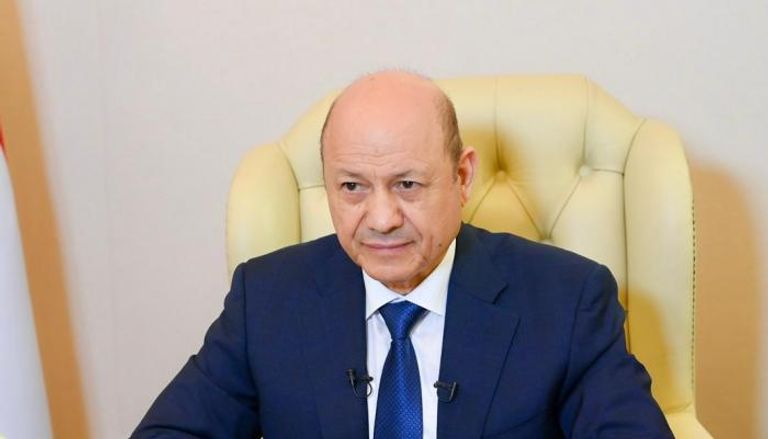 رئيس مجلس القيادة الرئاسي اليمني رشاد العليمي