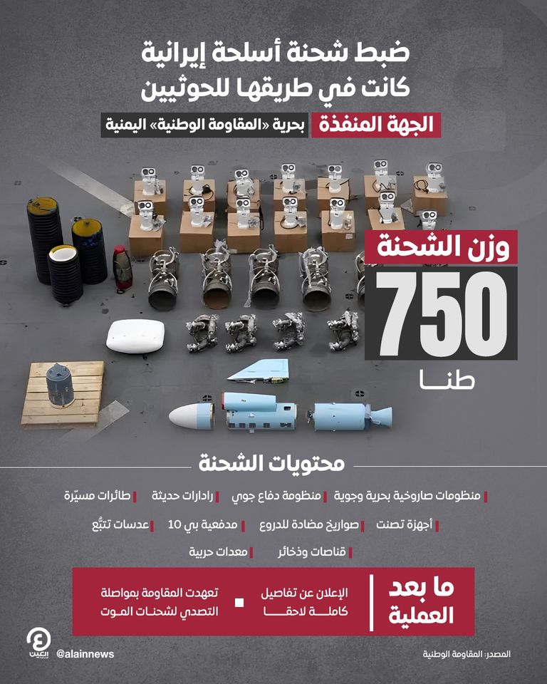 لقطة من المضبوطات