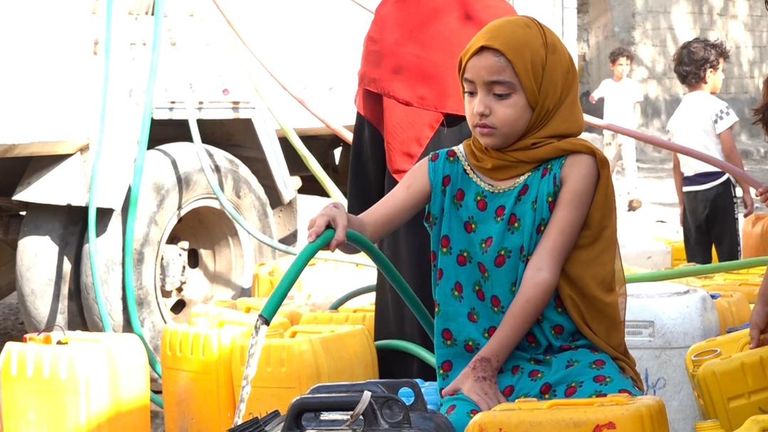 أزمة مياه في تعز اليمنية