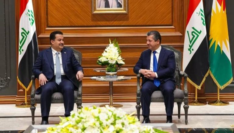 رئيس وزراء العراق ورئيس حكومة إقليم كردستان العراق