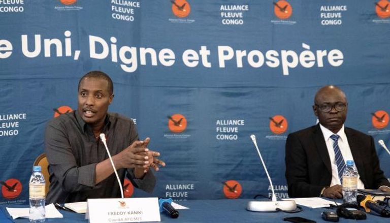 جانب من وفد «إم 23» المشارك بالمفاوضات- أرشيفية