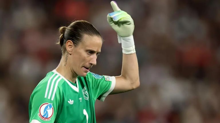 آن كاترين بيرغر حارسة منتخب ألمانيا