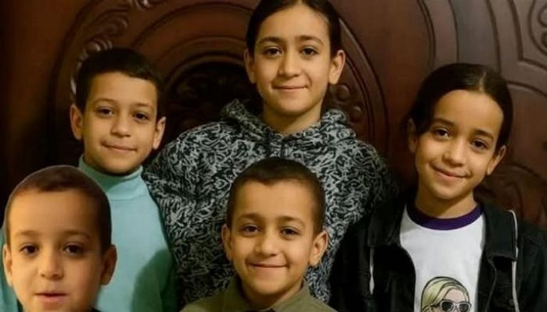 الأشقاء الخمسة ضحايا التسمم في مصر