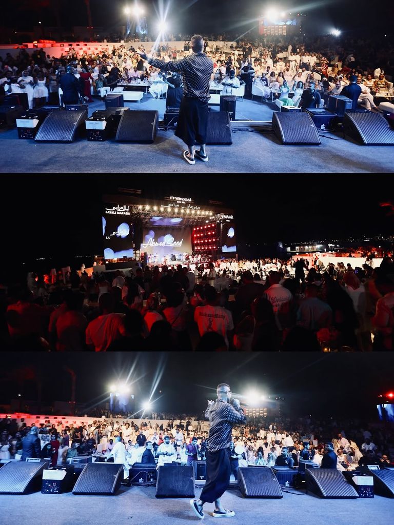 أحمد سعد في مهرجان ليالي مراسي  