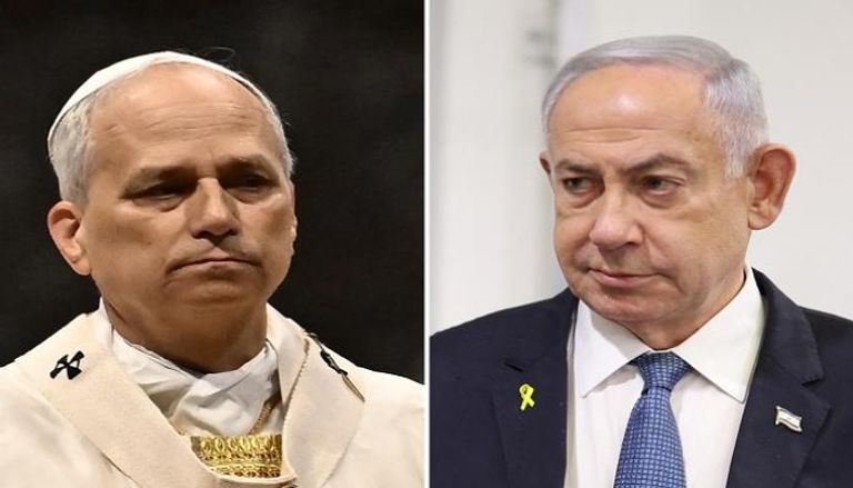 البابا ليون الرابع عشر ونتنياهو